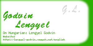godvin lengyel business card